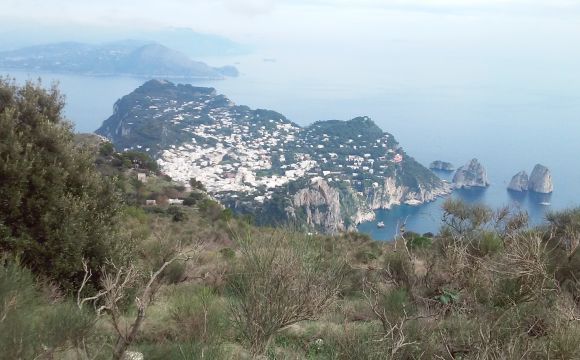 Capri e Faraglioni a Monte Solaro-ról